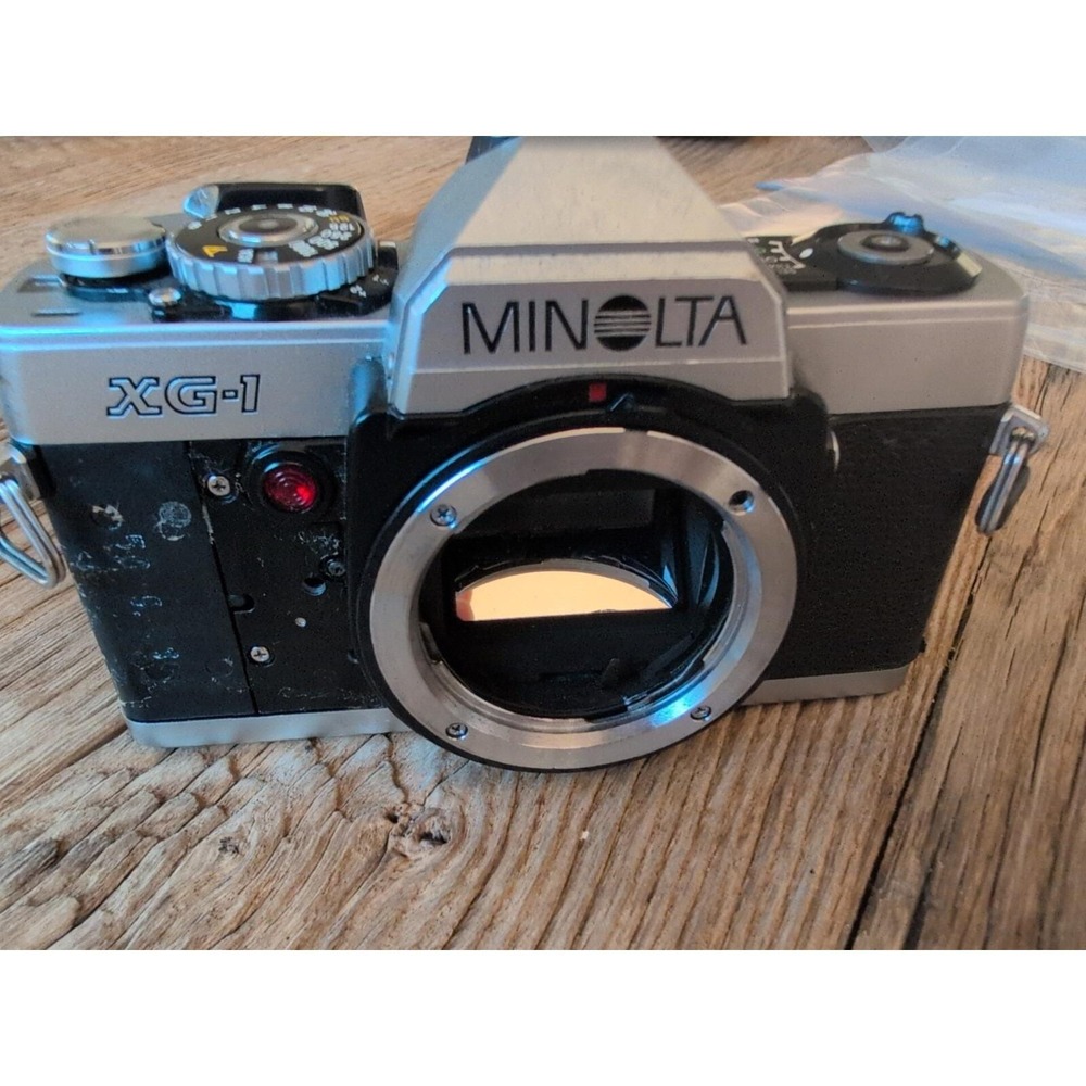 Minolta XG-1 35mm SLR Film Camera Body Only Parts Not Tested